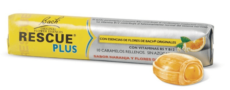 Flores de Bach Bach Rescue Plus 10 Caramelos