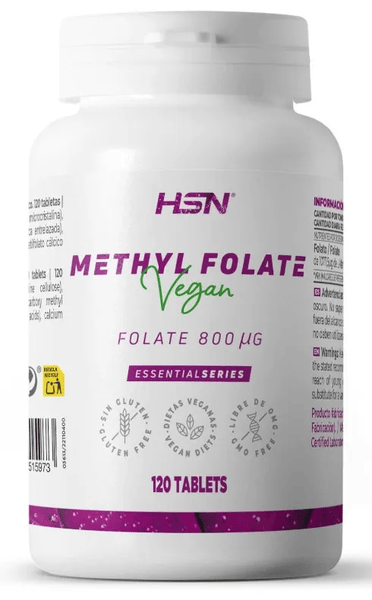 Hsn Metilfolato 800Mcg Folato 120Comp - Imagen 2