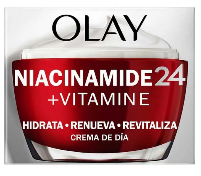 Olay Niacinamida 24 + Vitamina E Crema Día 50 Ml