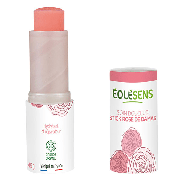 Eolesens Soin douceur - Stick lèvres rose de damas 4,5G**