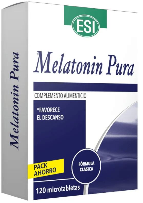 ESI Melatonin Pura 1mg 120 Microtabletas