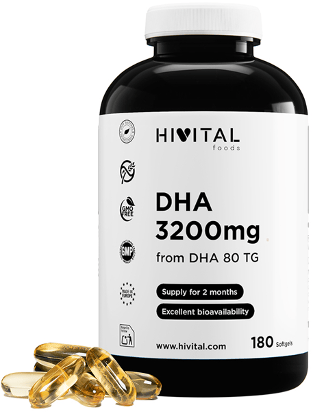 Hivital DHA 3200mg 180 Perlas