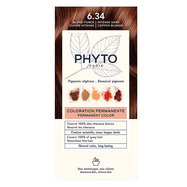 Coloration 6.34 Blond Cuivré Kit Coloration Permanente 110ml 4