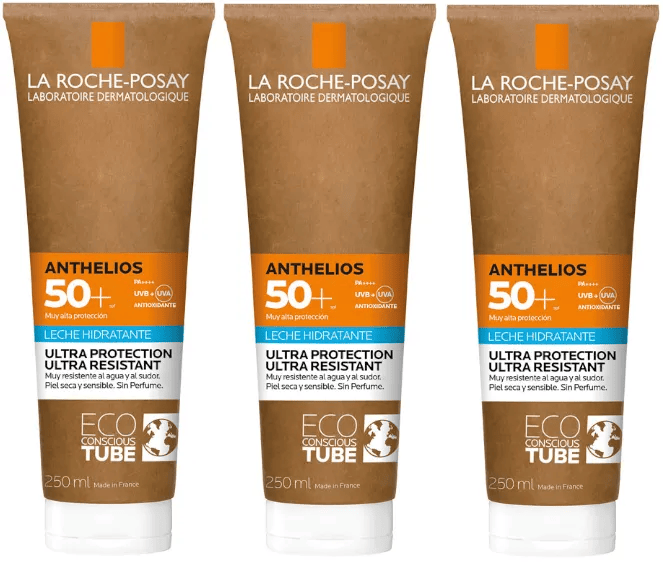 La Roche Posay Anthelios Leche Solar sin Perfume SPF50+ 3x250 ml