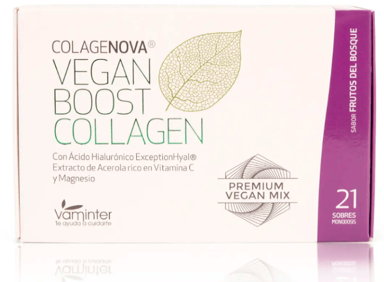 Vaminter Colagenova Vegan Boost Frutos del Bosque 21 Sobres