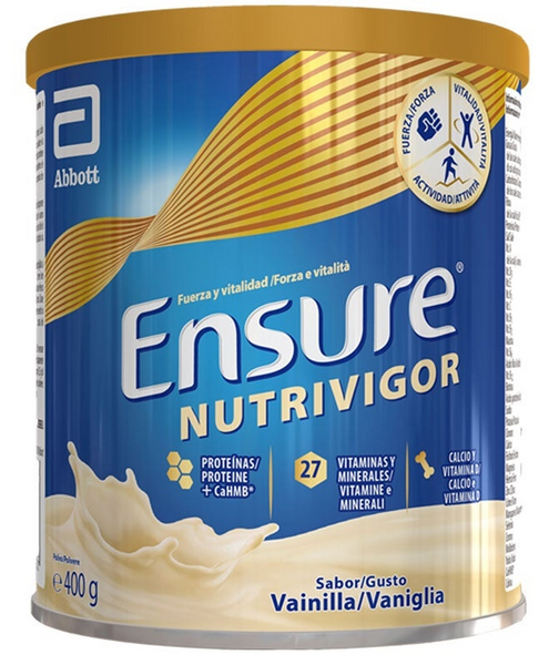 Ensure Nutrivigor Polvo Sabor Vainilla 400gr