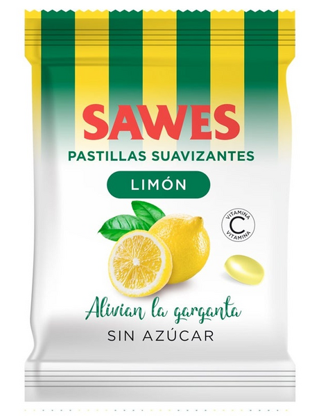 Sawes Caramelos Limón Sin Azúcar 50g
