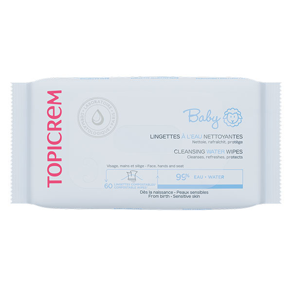 Baby 60 Lingettes nettoyantes