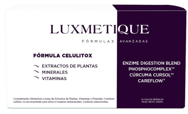 Luxmetique Fórmula Celulox 15 Viales Bebibles