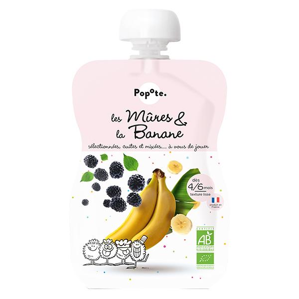 les Fruits Mûres Banane 4-6 mois Bio 120g 2