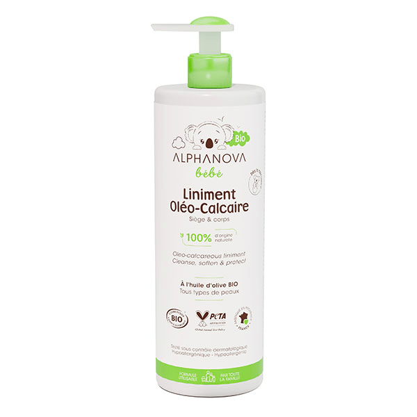 Bébé Liniment oleo calcaire bio*400ml 5
