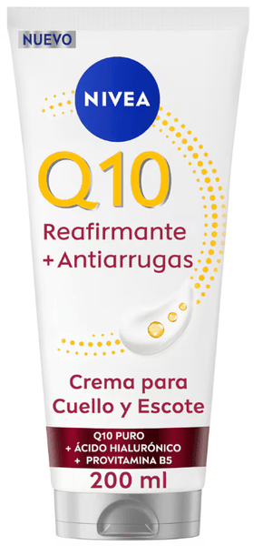 Nivea Crema Q10 Corporal Antiarrugas Cuello Y Escote 200 Ml