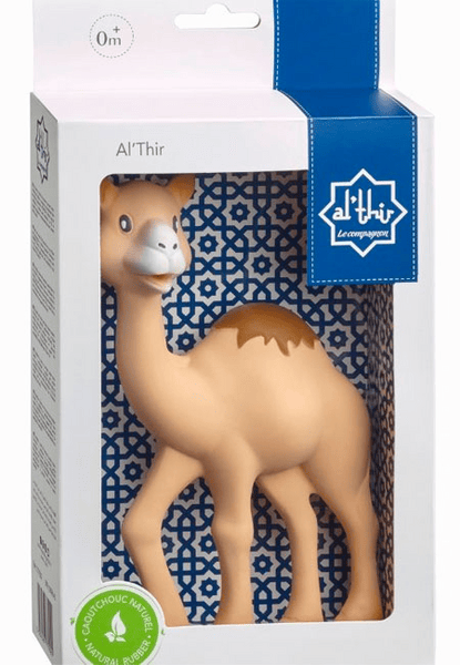 Sophie la girafe AlThir el Camello con Caja Regalo 100% Hevea