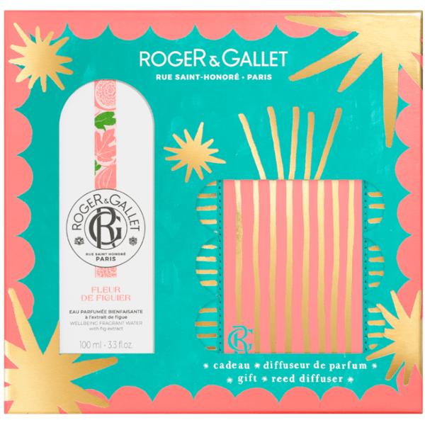 Roger&Gallet Fleur de Figuier Agua Perfumada 100 ml + Difusor de Perfume