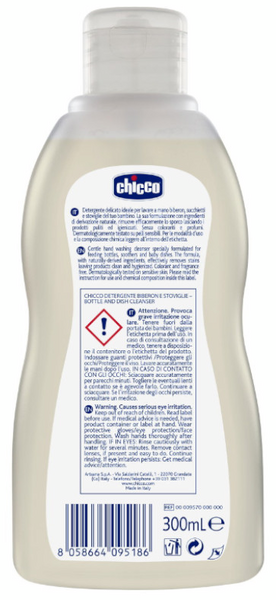 Chicco Gel Detergente De Biberones Y Vajillas 300 Ml