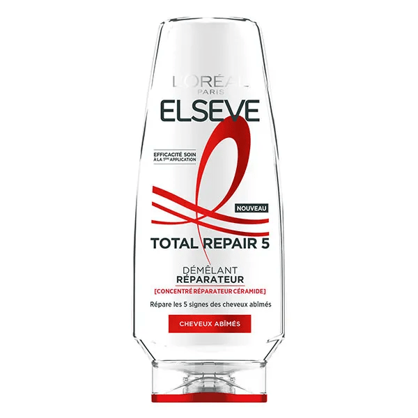 Elseve Total Repair 5 Après-Shampooing Démêlant Réparateur 250ml 2
