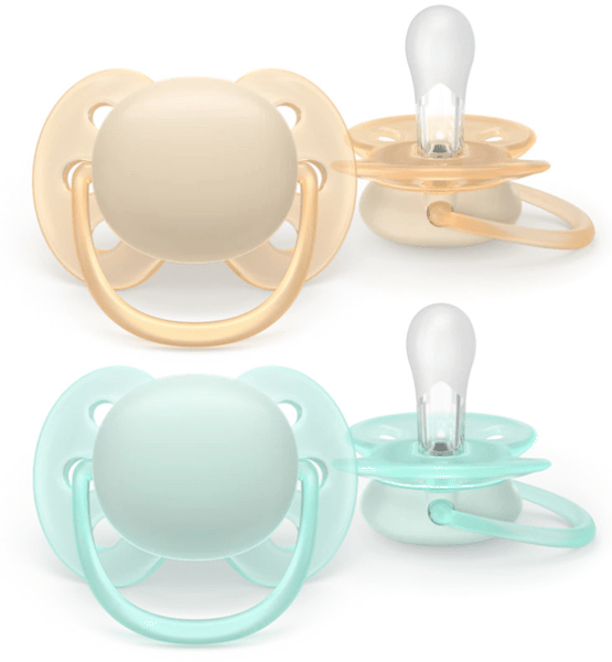 Philips Avent SCF091/40 Chupete Ultra Soft 0-6m 2 uds