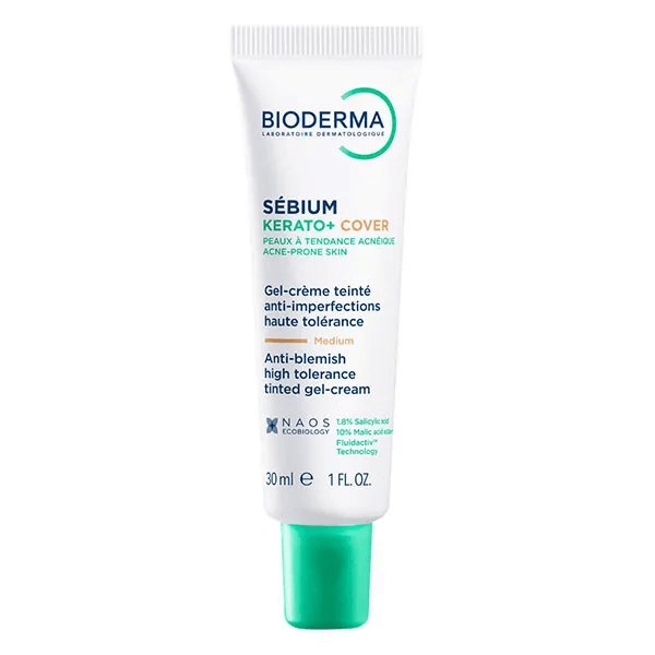 Sébium Kérato+ Cover Gel-crème teinté anti-imperfections haute tolérance 30ml 4