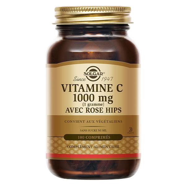Vitamine C 1000 avec Rose Hips 100 comprimés 6