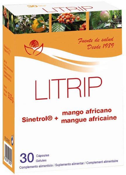 Litrip Sinetrol Y Mango Africano 30 Cápsulas