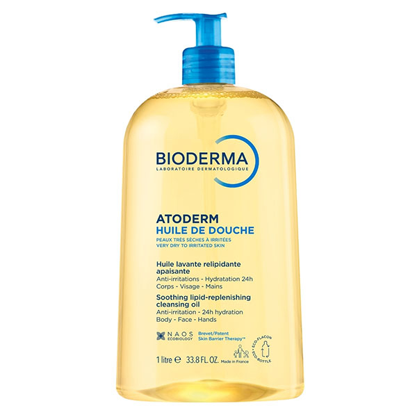 Atoderm Huile de Douche Apaisante Peaux très Sèches Atopiques 1L