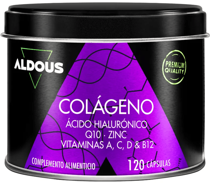 Aldous Colágeno Hidrolizado Con Ácido Hialurónico, Coenzima Q10, Zinc Y Vitaminas - Imagen 3