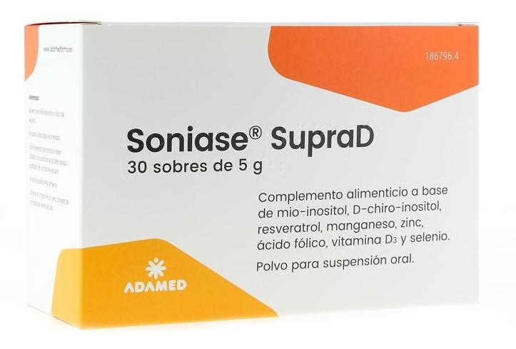 Soniase Supra D 30 Sobres 5gr
