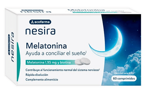 Acofarderm Nesira Melatonina 60 Comprimidos