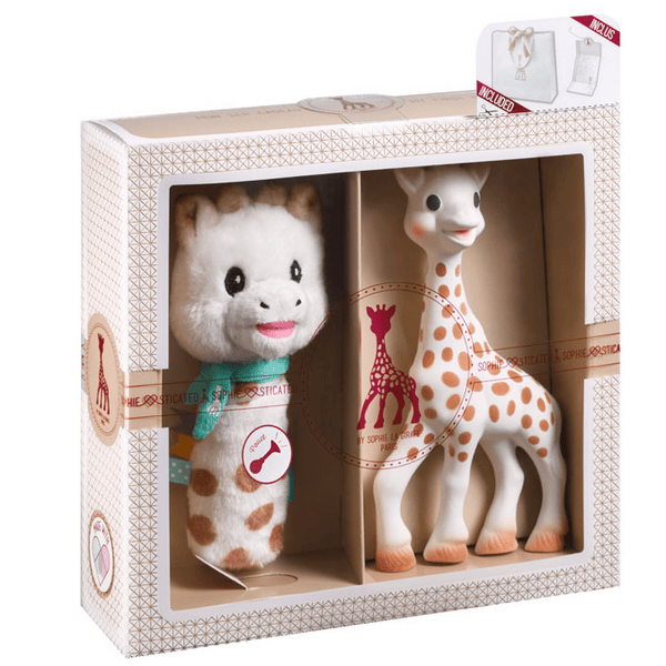 Sophie la girafe Mi Primer Set Sophie + Sonajero Peluche Cri-Cri