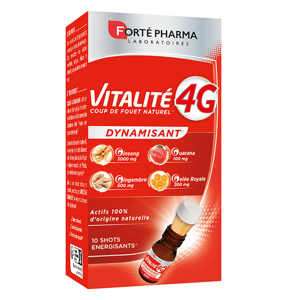 Vitalité 4G Dynamisant 10 shots 2