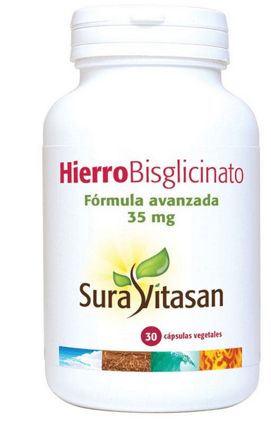 Sura Vitasan Hierro Bisglicinato 30 Cápsulas