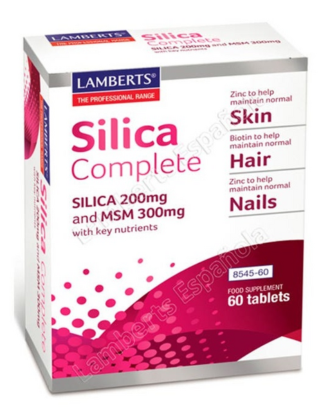 Lamberts Silica Complete (Cabello, Piel Y Uñas) 60 Comprimidos