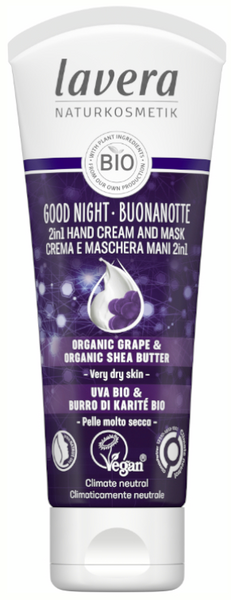 Lavera Crema Manos Y Mascarilla Buenas Noches 75 Ml