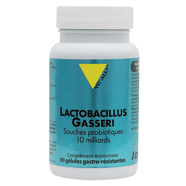Lactobacillus Gasseri Probiotiques - 60 gélules gastro-résistantes DRcaps® 3