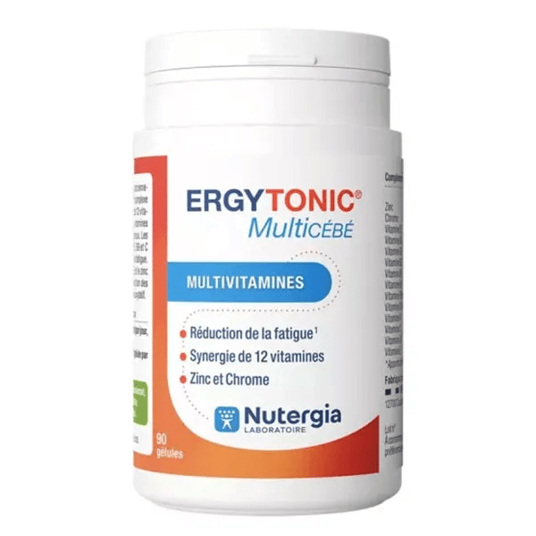 Ergytonic MultiCEBE Multivitamines 90 gélules 4