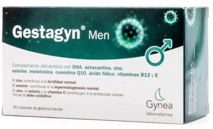Imagen de Gynea Gestagyn Men cápsulas 60 unidades Fertilidad en OfertitasTOP