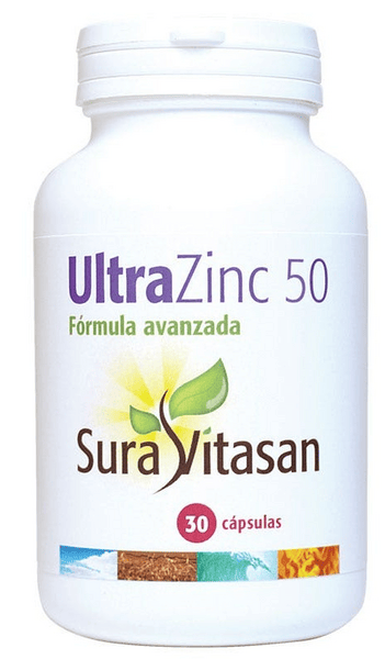 Sura Vitasan Ultra Zinc 50mg 30 Cápsulas