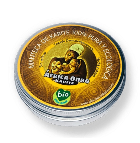 África Ouro Manteca De Karité Pura Y Ecológica 100ml