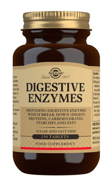 Solgar Enzimas Digestivas 250 Comprimidos