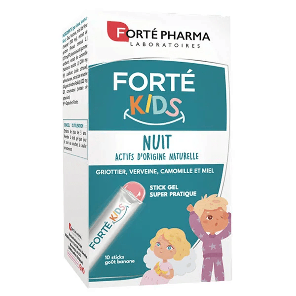 Forté Kids Nuit Verveine Camomille Dès 3 ans 10 sticks gel 2