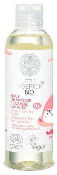 Natura Siberica Rosa Aceite De Masaje Orgánico Para Bebés 200 Ml