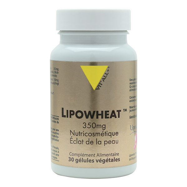 Lipowheat™ 350mg Nutricosmétique Éclat 30 gélules végétales