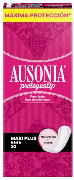 Ausonia Protegeslip Maxi Plus 20 uds