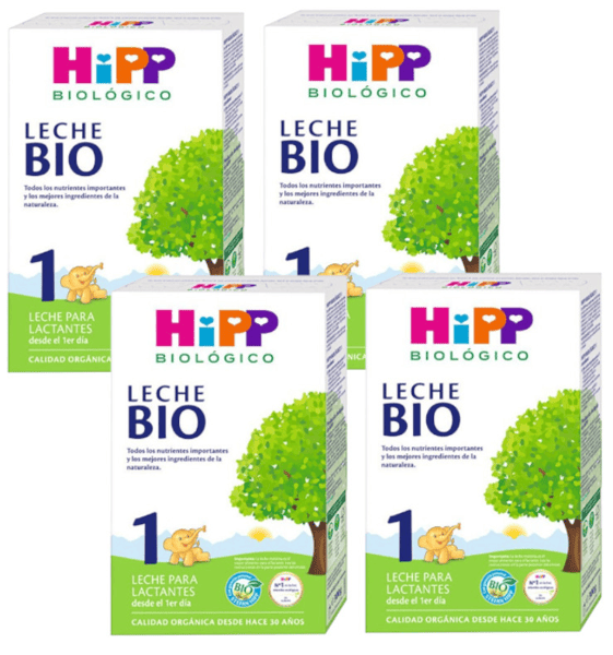 Hipp Leche Biológica 1 Inicio 4x300 gr