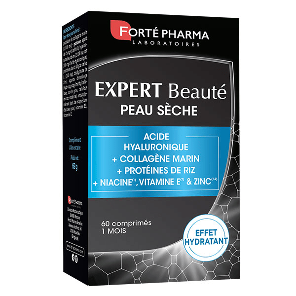 Expert Beauté Peau Sèche Sensible Vitamine B3 Zinc 60 comprimés 2