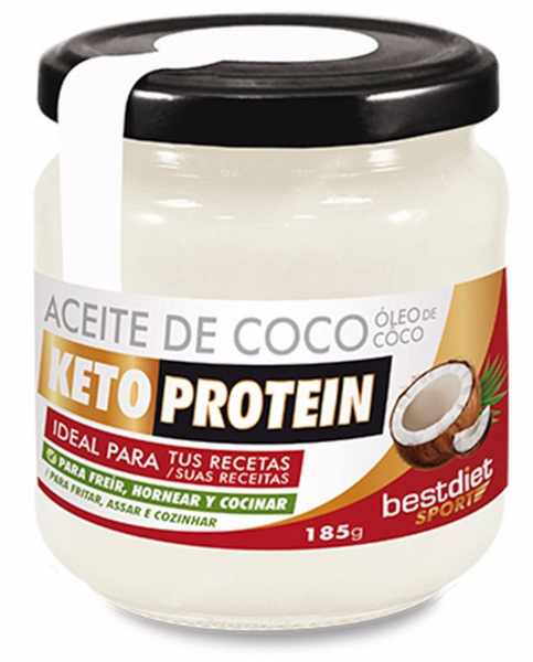 Keto Protein Aceite De Coco Keto 185 Gr