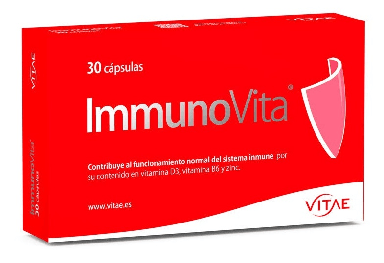 Vitae 3 X Immunovita Refuerzo Inmunológico 30 Cápsulas - Imagen 3