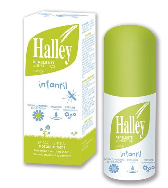 Halley Loción Infantil Repelente de Insectos 100ml