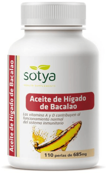 Sotya Aceite De Hígado De Bacalao 500Mg 110 Perlas