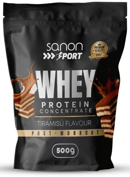 Sanon Sport Proteina Whey 80% Tiramisú 500 gr